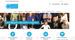 Desktop Screenshot of careleavers.com